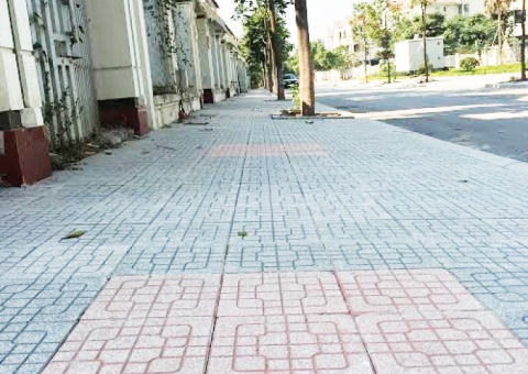 Gạch Terrazzo ngoài trời Secoin tại Khu đô thị Văn Phú
